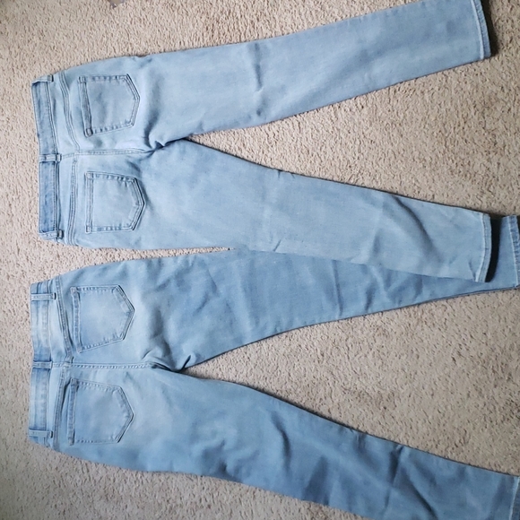 Two pairs of girl's jeggings, size 12 - Picture 4 of 4